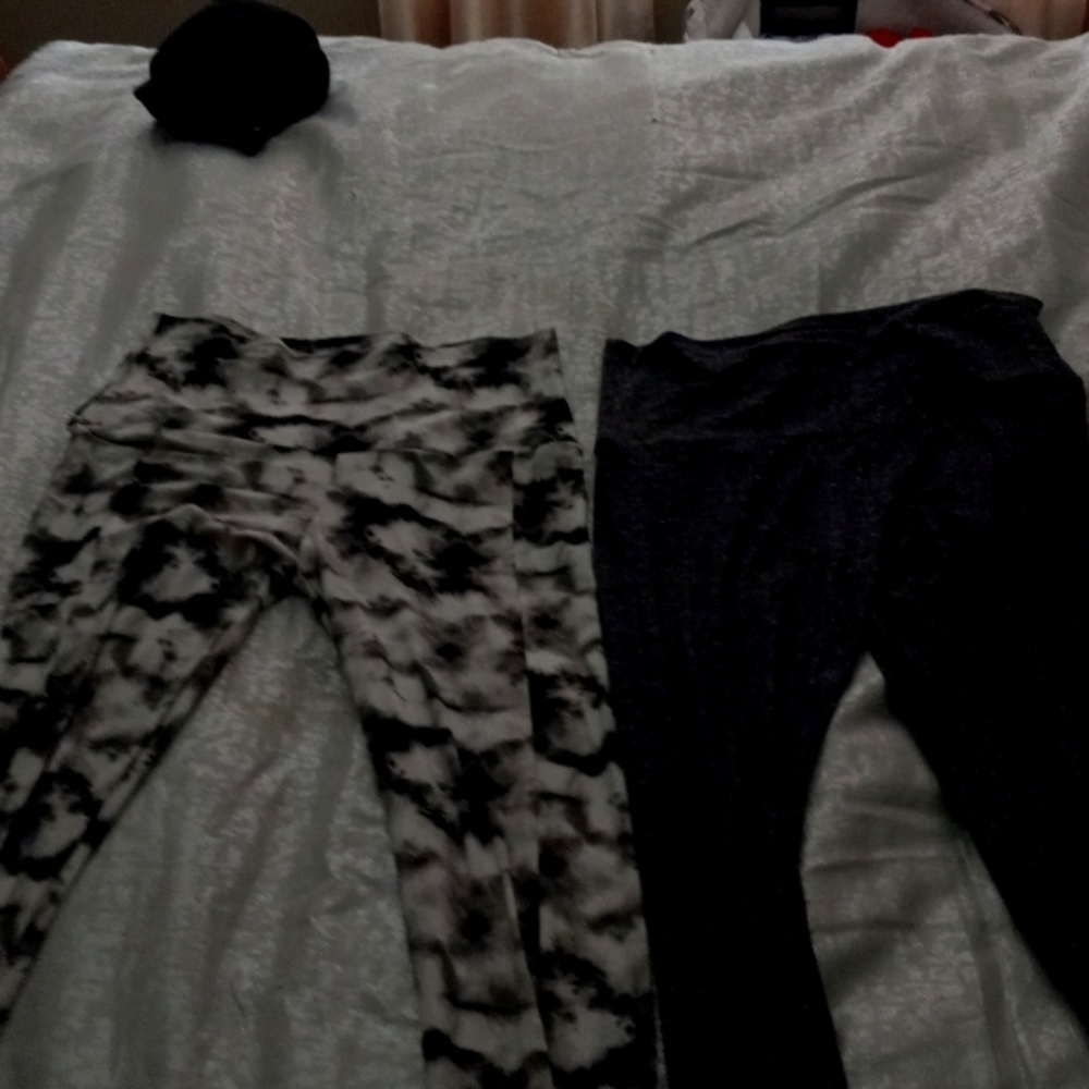 2 pair long leggings